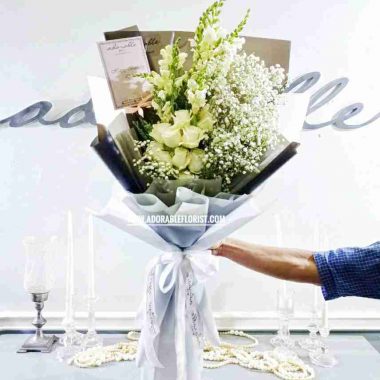 bouquet tangan pengantin